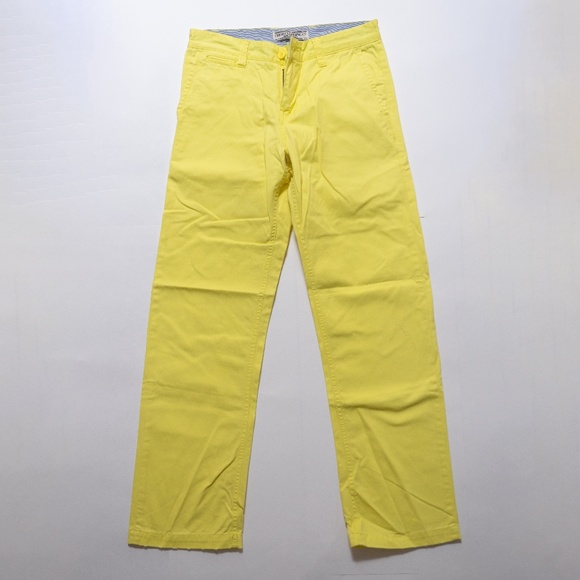 Yellow Twill Pants - Picture 1 of 3